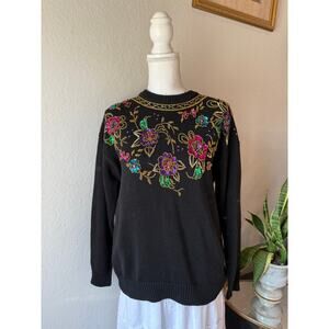 Beaded Colorful Sweater